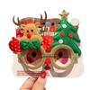 Glasses Frame Christmas Men and Women Elk Funny Gift Frame Wholesale Christmas Student Dress Up Gift Party Decoration Mirror