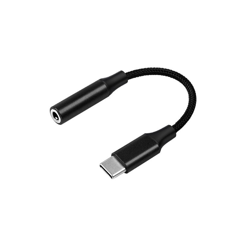 USB Typ C auf 3,5 mm Aux-Adapter Typ C 3/5-Klinken-Audiokabel Kopfhörerkabel-Konverter für Samsung Galaxy S21 Ultra S20 Note 20