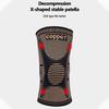 Loogdeel Copper Nylon Knee Brace Compression Support Sleeve For Sports Workout Arthritis Pain Relief