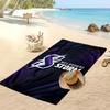 Melbourne Storm Print Beach Towel Soft Portable Quick?dry Towel For Pool Summer Vacation Outdoor Sport