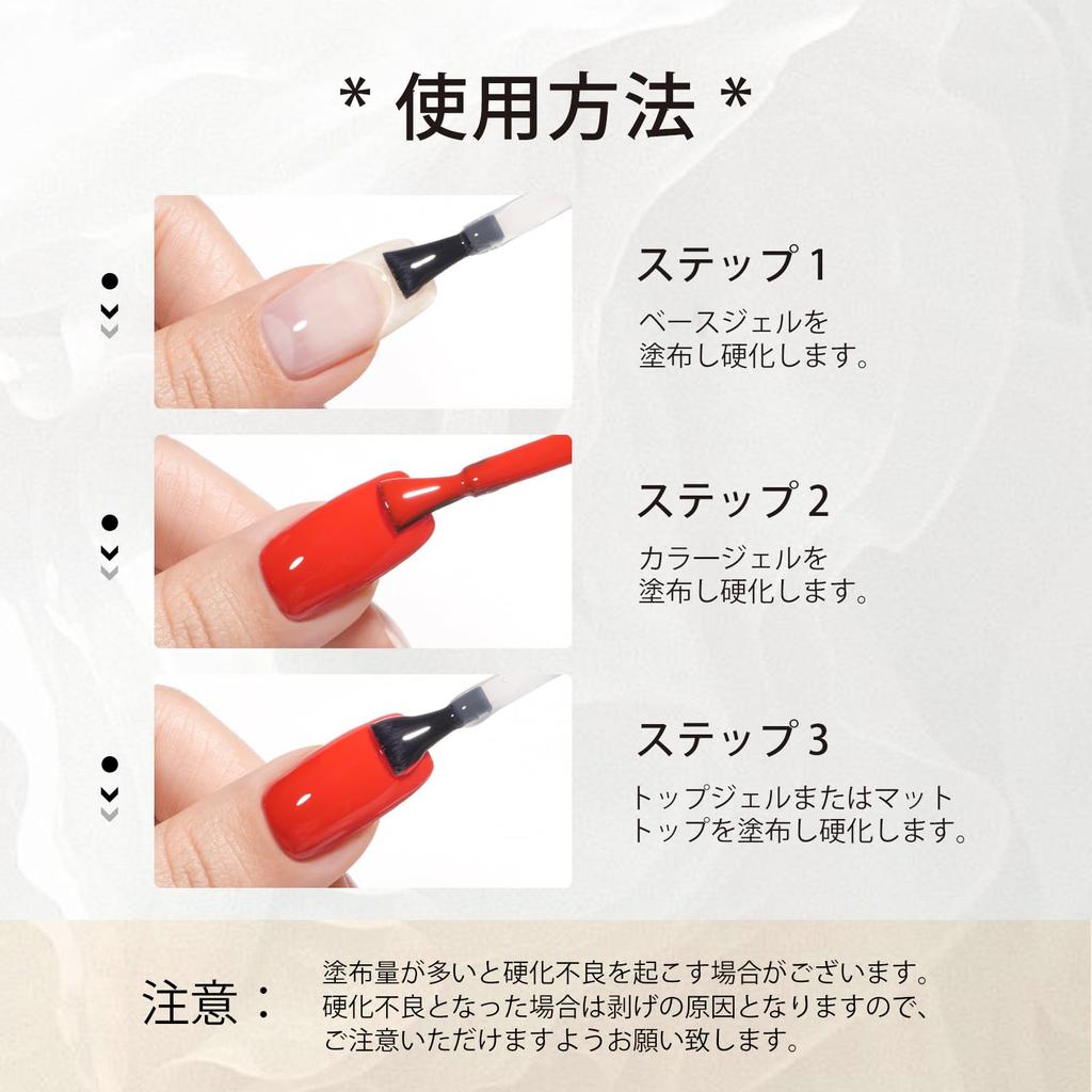 TOMICCA Gel Nail Top Coat Base 15ml x No Wiping Large Capacity & Coat, 2, Non-Wipe, Required,