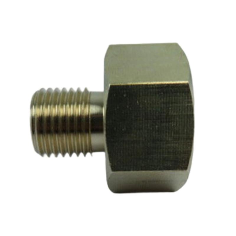 Wielofunkcyjne miedziane adaptery redukcyjne gazu 3/8 cala wewnętrzny 1/4 cala zewnętrzny gwint lewoskrętny do systemów propanowych