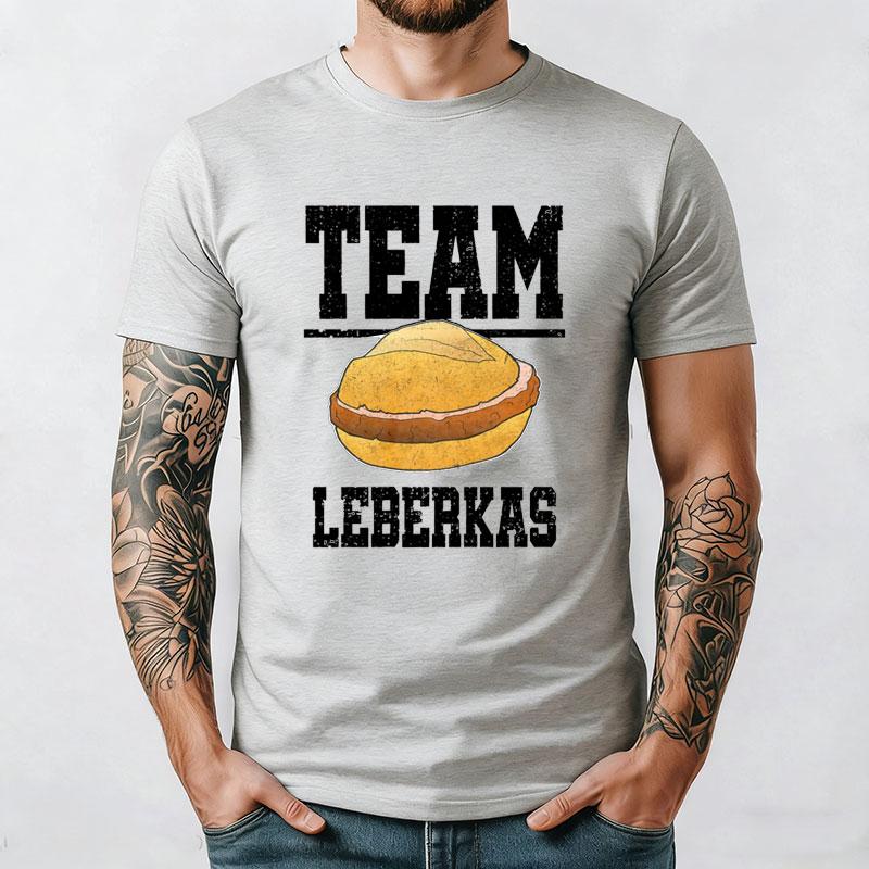 Leberkäse T-Shirt Oktoberfest München Bayern Fun Shirt Lustiges Neues Sommer Kurzarm-T-Shirt Gestartet Lässiges Baumwoll-Print-Oberteil