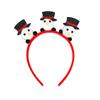 Christmas Hairband Glittering Powder Festival Theme Headband for Adult Kids Holiday Celebration Headdress Party Supply