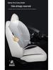 Universal Leather Seat Cushion for Tesla Model Y - All-Season, 5-Seater Fit