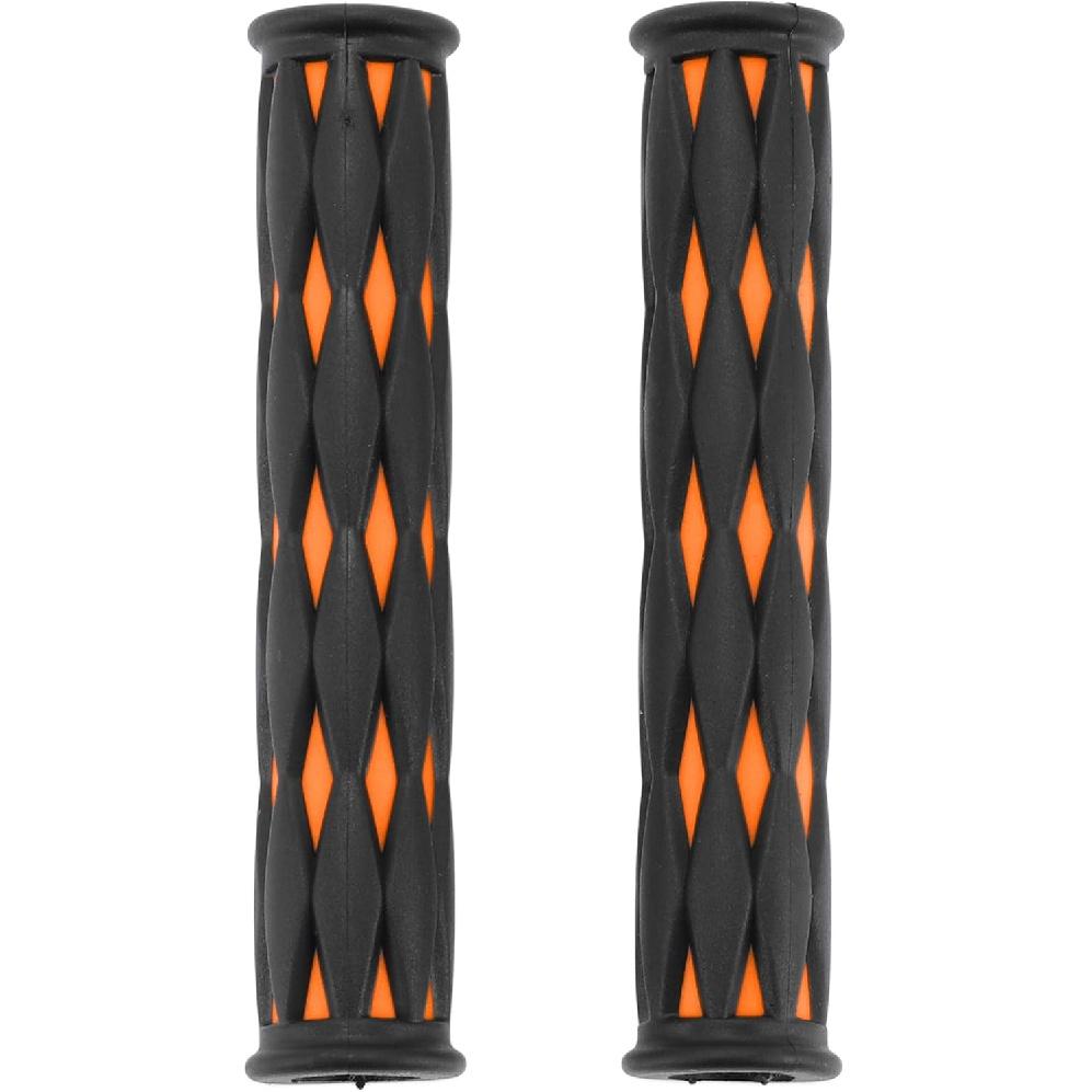 

1/2 12mm Universal Motorcycle Brake Lever Cover Non Slip Rubber Brake Lever Grip Sleeve for Motorcycle Scooter Bicycle Bike Black Orange 1 Pair