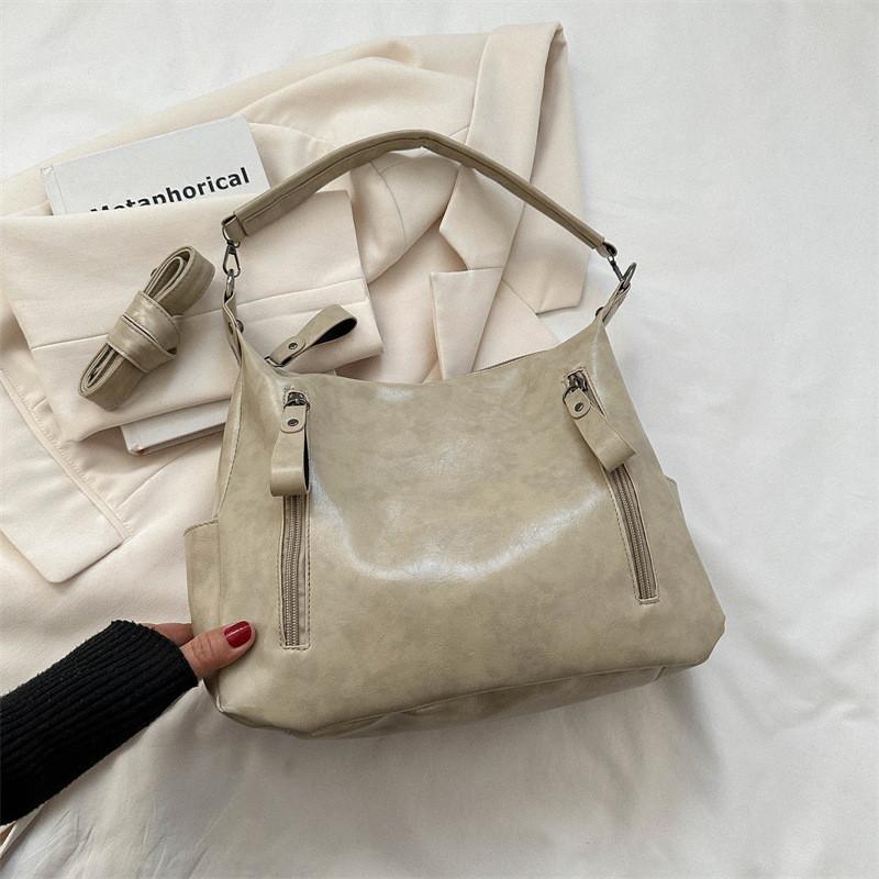 Trendy Women's Casual Tote Bag Stylish Large Capacity Pu Shoulder Bag For Daily Use