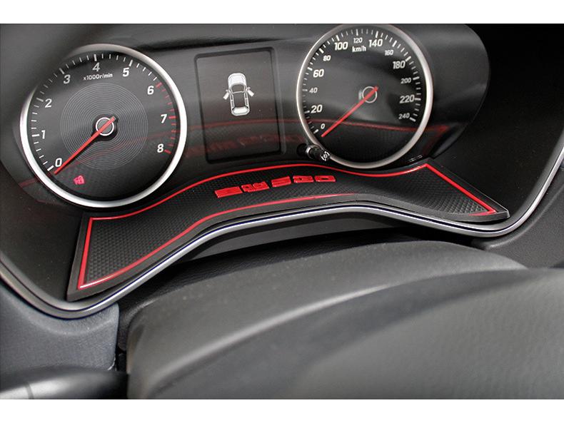 Baojun 530 (2018-2019) Door Groove Mat Non-Slip Interior Decoration Pad