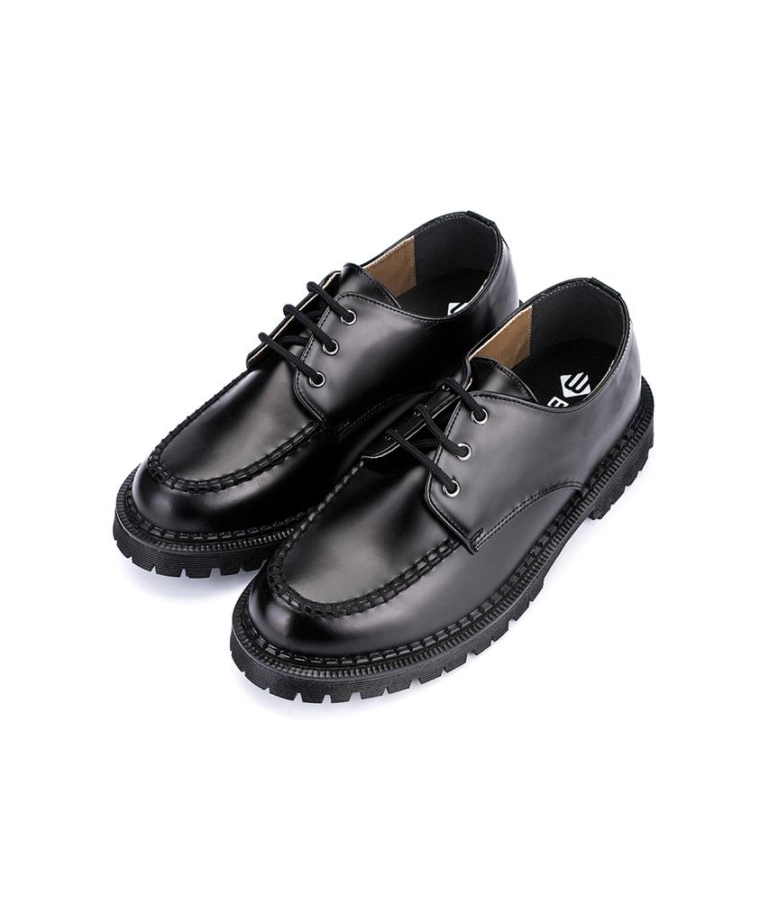 Bsqt By Classy 875 Nice Golf 3-Hole Derby Shoes Lucy Black