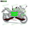 Suitable for Kawasaki Ninja400 Ninja 400 2018 2012-2015 2022 Ninja Motorcycle Parts Decals Fairing Full Car Kit Stickers