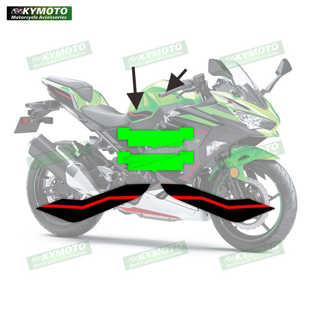 Suitable for Kawasaki Ninja400 Ninja 400 2018 2012-2015 2022 Ninja Motorcycle Parts Decals Fairing Full Car Kit Stickers