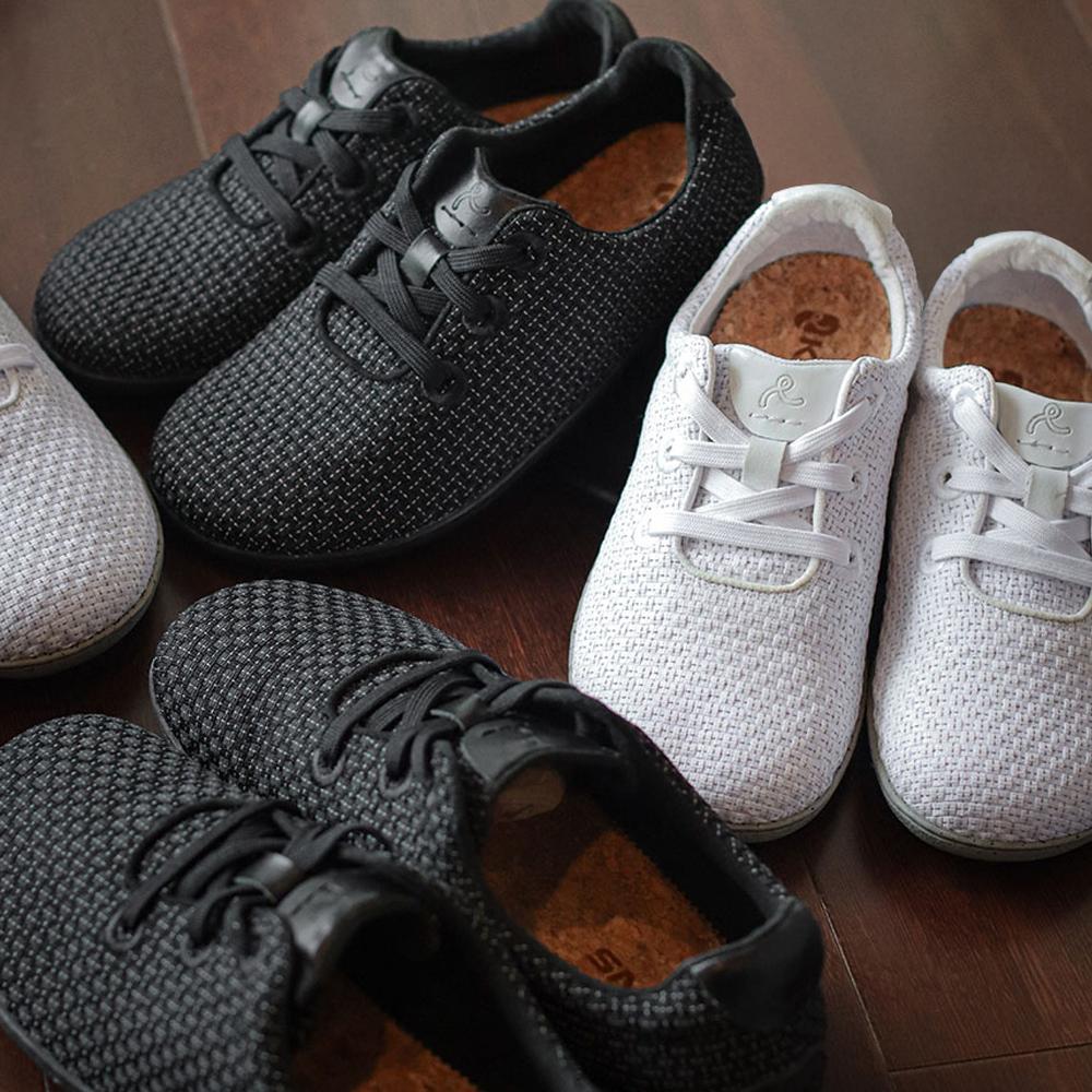 Ksns Flexi Workers Venus - Unisex Barefoot Shoes [White]