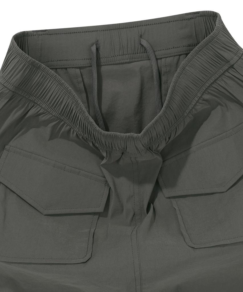 Bbc Earth Women'S Strap Cargo Belt Skirt Grey