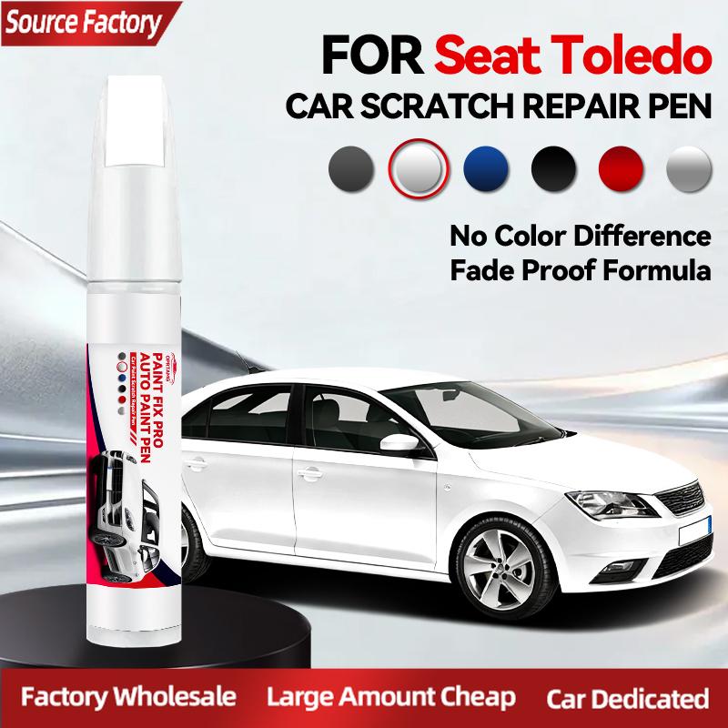 Exclusive Purpose Vehicle For Seat Toledo 1990-2026 Paint Repair Pen Touch Up Scratch Remover DIY Auto Accessories Black White S