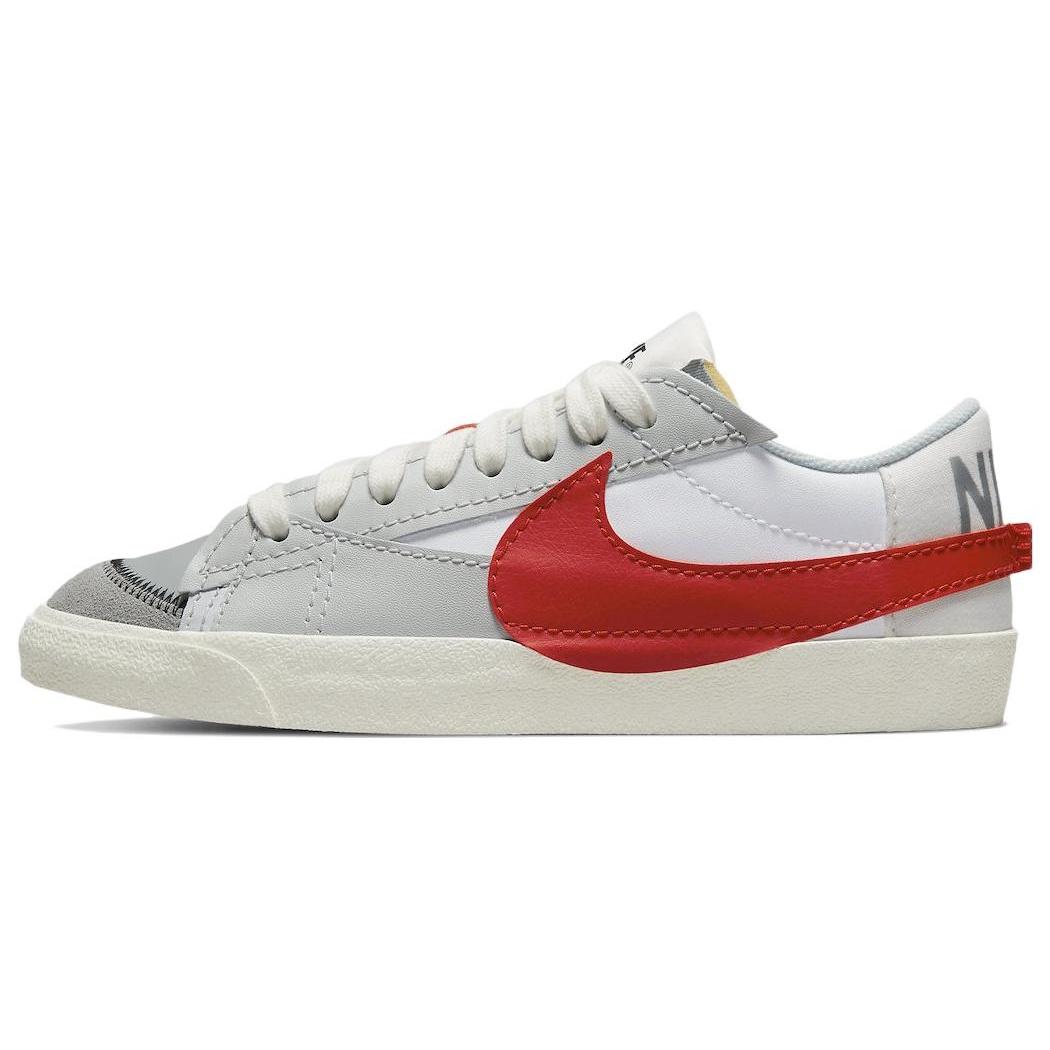 Nike Blazer Low 77 Jumbo White University Red Men s DQ8769-100 EU 43