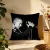 Stylish CChester Benningtonead Cushion Cover Versatile DoubleSided Pillow Case Fit for Sofa Bed Car  Daily Decor