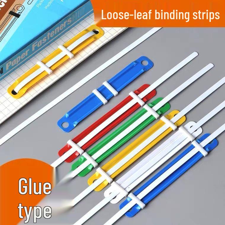 PK-1011 Metal Binding Clips - 10 Boxes with Free Shipping To South Korea - Two-Hole Clip Strips