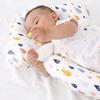 Almofada para Moldar a Cabeça de Bebê Recém-Nascido Design Dupla Face Almofada de Dormir Suporte Anti-Cabeça Chata Respirável