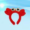 Beaupretty Crab Headband Hair Accessories Hair Jewelry Lobster Party Head Dress Lobster Animal Headband Fiesta Headband Party Accessories Plush Toy