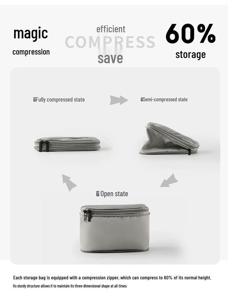 Portable Travel Storage Bag for Shoes, Underwear & Clothes