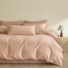 Elegant 3D Jacquard Cotton 4-Piece Bedding Set for Dorms