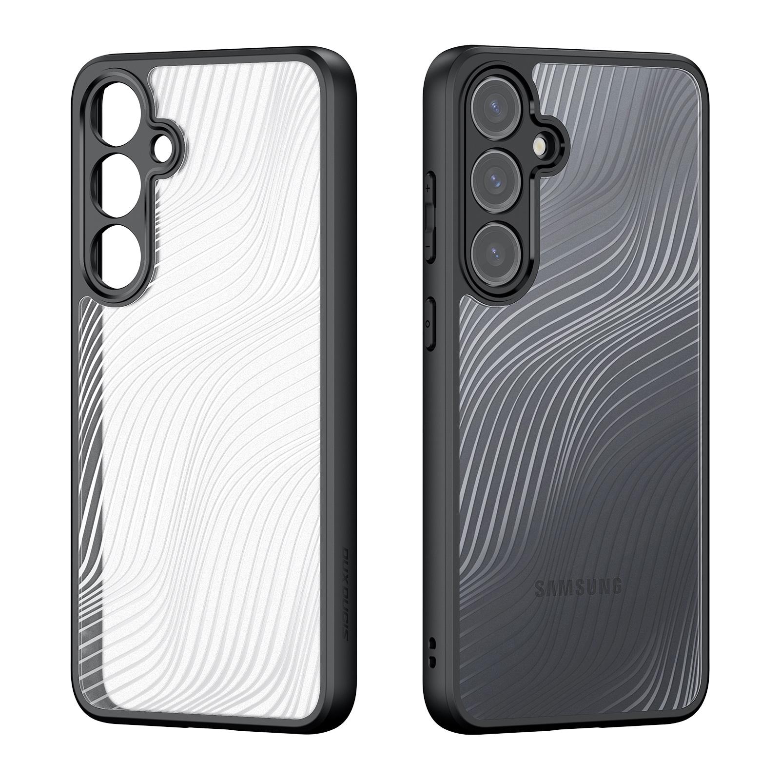 

DUX DUCIS Aimo Series For Samsung Galaxy A55 5G Case Anti-fall PC+TPU Cover (REACH Certification) Black