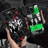 Rock Band G-Green Day Silicone Soft Phone Case For IPhone 17 16 15 14 Plus 13 12 Mini 11 Black Cover