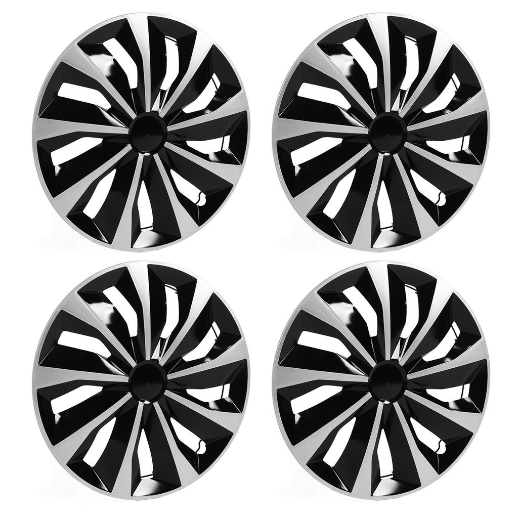 4pcs Hubcap 15 Inch Hubcaps Wheel Covers Replacement for Fiat 500 and Most Cars