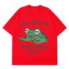 Life Update Everything Hurts Funny Frog Meme Tshirt Unisex Unisex Fashion Casual Cotton Tshirt Hiphop Loose Oversized Tshirts