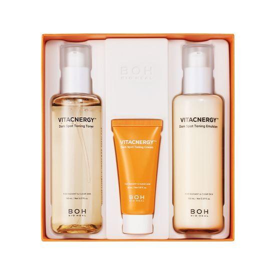 Biohealbo Vita Synergy Freckle Toning Skincare 2-piece set (Toning Toner 150ml + Toning Cream 150ml)