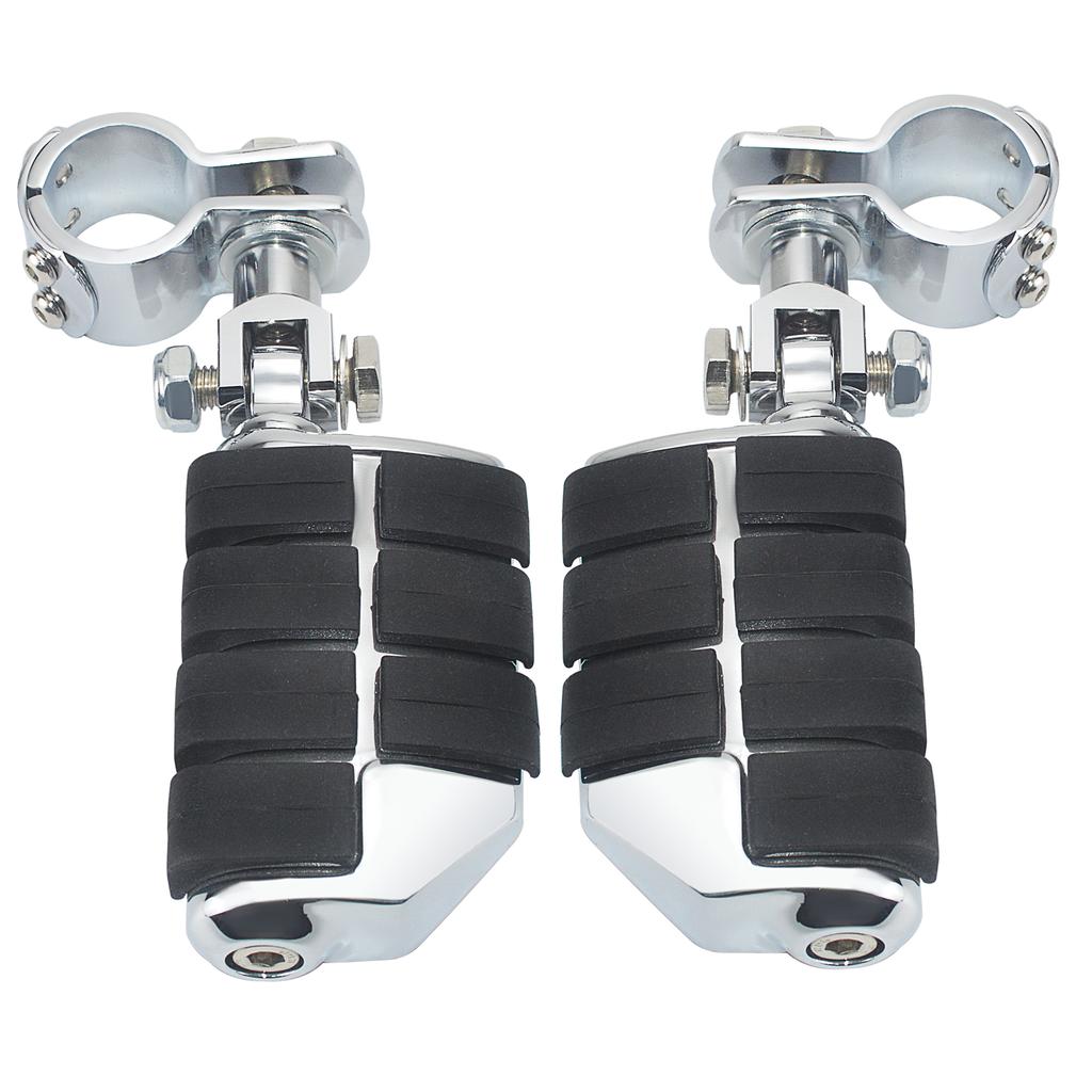 Chrome motocykl autostrada zacisk podnóżki podnóżek pedał podnóżki góra dla Harley Electra Road King przemieszczanie się po ulicy 1-1/4"