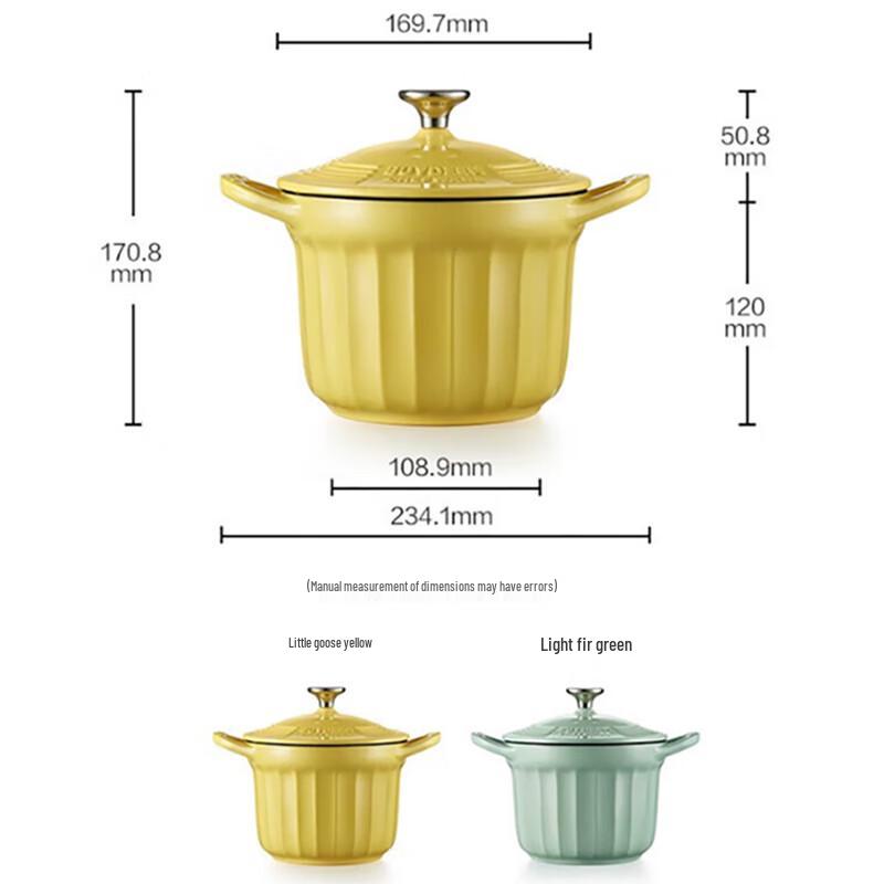 Buydeem CP541 16cm Enamel Micro-Pressure Pot