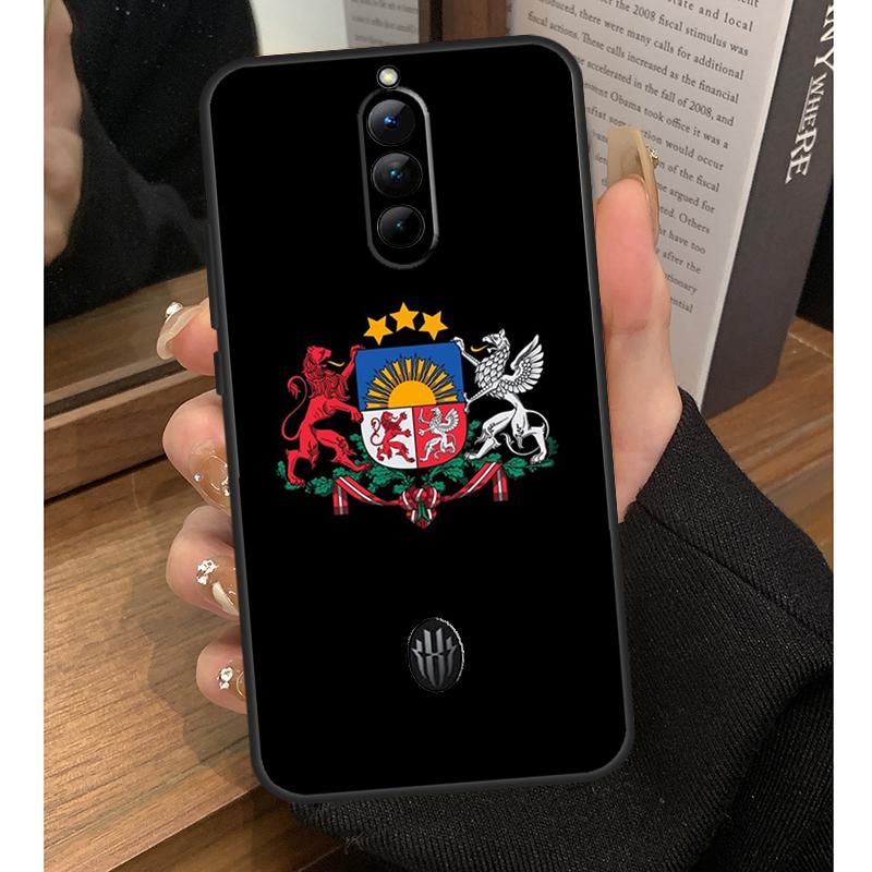Latvia Flag Case For Nubia Red Magic 6S 7S Pro 6 7 8 9 10 Pro 5G 6R RedMagic 8S 9S 8 9 10 Pro Plus Coque