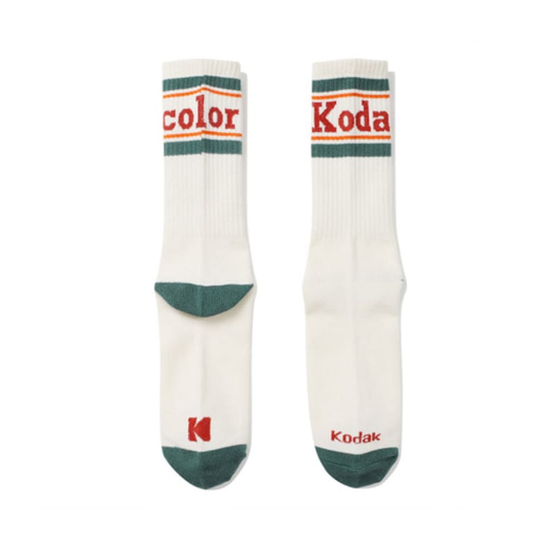 KODAK Apparel Kodacolor Crew Socken DUNKELGRÜN