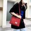 Fashion Corduroy Women'S Shoulder Bag Newest Simple Eco-Friendly Shopping Bag Trend Versatile Messenger Bag Handbags For Women