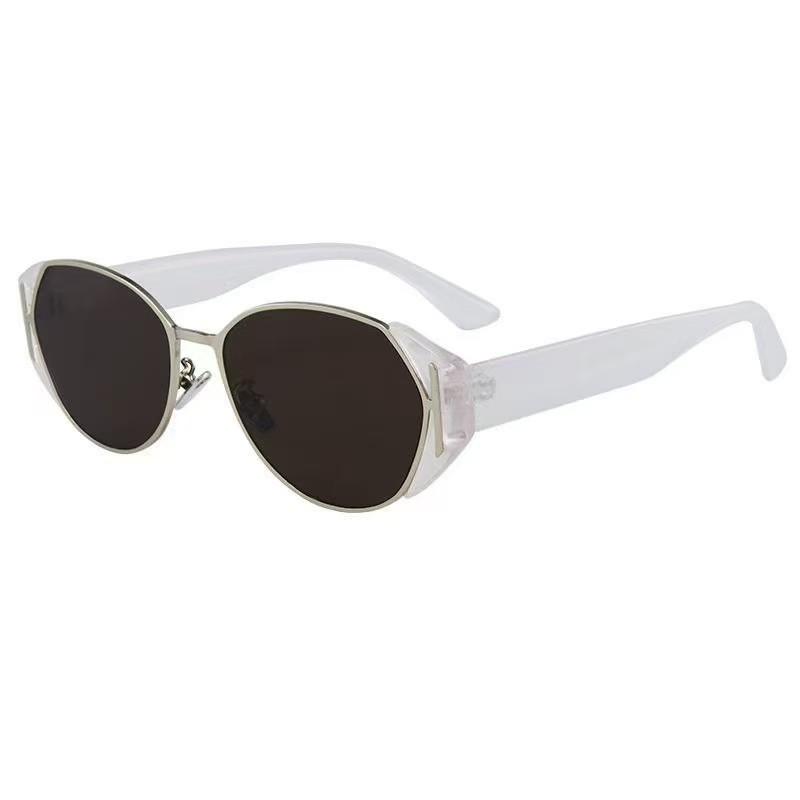 European-American Old Money Cat-Eye Sunglasses: High-End UV Protection for Women