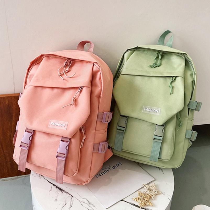 Mochila escolar de gran capacidad Estudiante femenina Harajuku Junior High  School Mochila japonesa para niñas comprar a buen precio — entrega  gratuita, reseñas reales con fotos — Joom