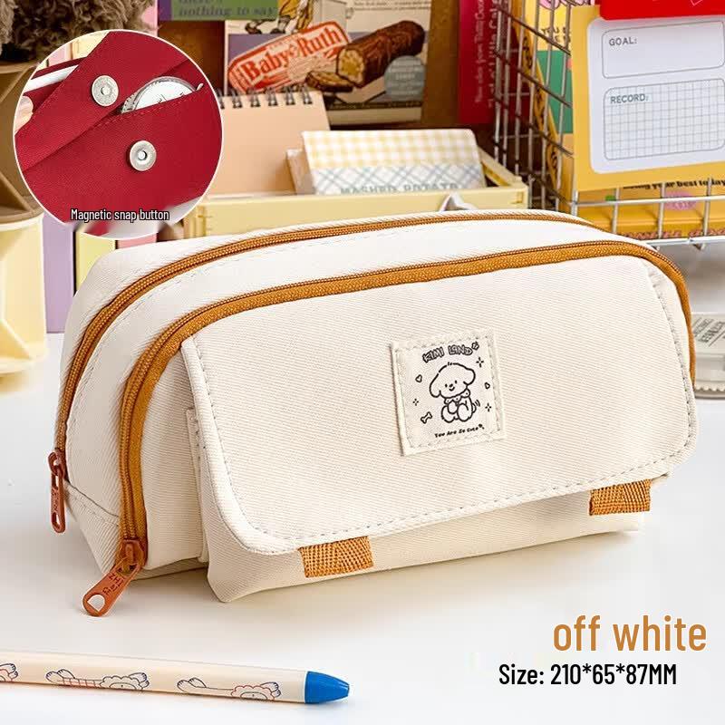 Third Grade Class Two Large Capacity Multi-Layer Pencil Case