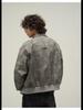 American Retro Distressed Men's Jacket, 2024 Spring/Autumn Collection - Trendy, Loose, and Versatile