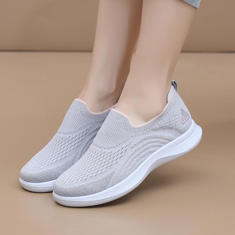 Summer New Women'S Slip-On Casual Shoes For Outdoor Travel Breathable And Comfortable Anti-Slip Free Shipping Women'S