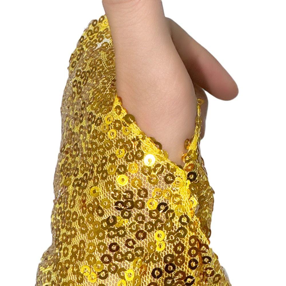 Fingerless Sequins Gloves Vintage Club Handwear Fashion Dancing Gloves  Party Club