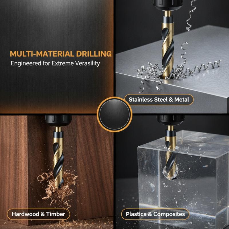 High Precision Speed Twist Drill Bit 1Pcs 12-30mm for Concrete Tile Glass Ceramic Wood Construction