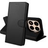 Case for Xiaomi 15T PRO - Black Wallet Flap Magnetic Closure Card Storage Phonillico®