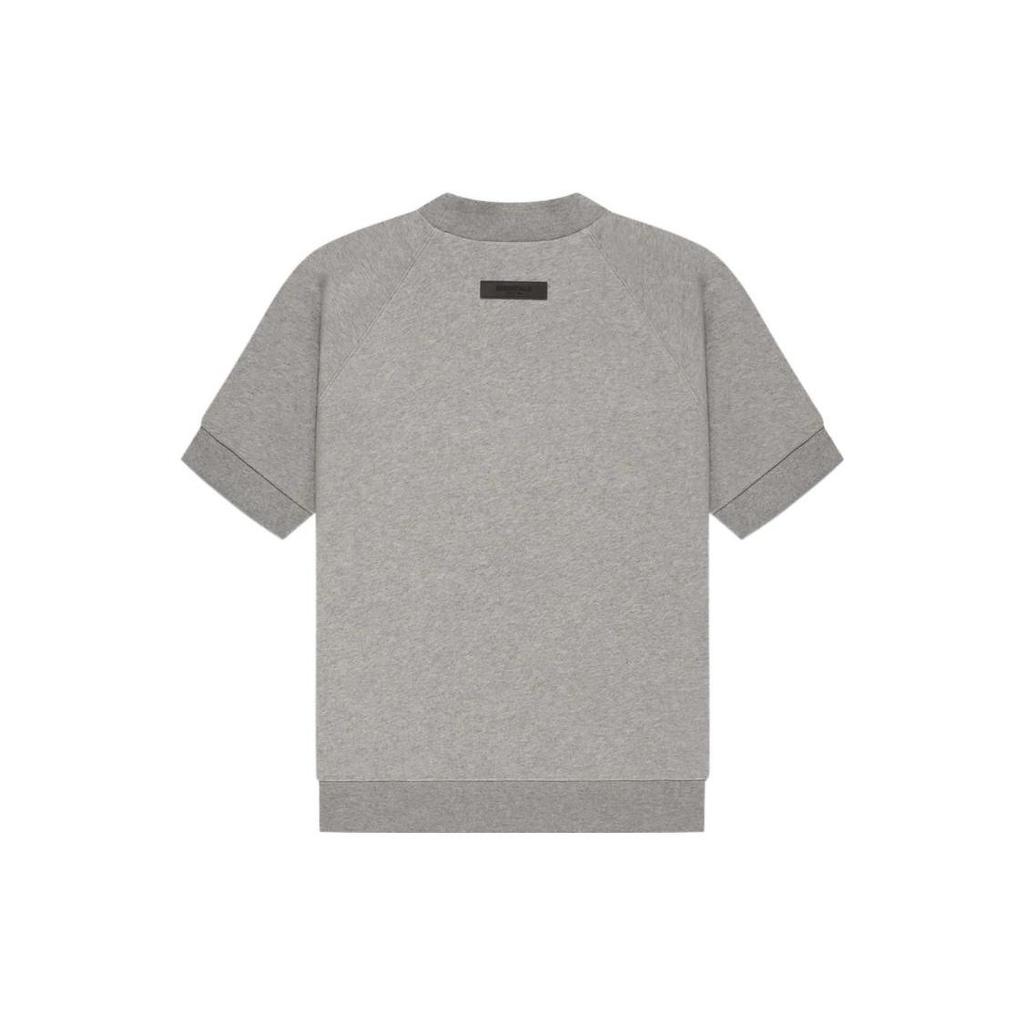 Fear of God Essentials SS22 Short Sleeve T-shirt Men Tops Dark-Oatmeal FOG-SS22-038