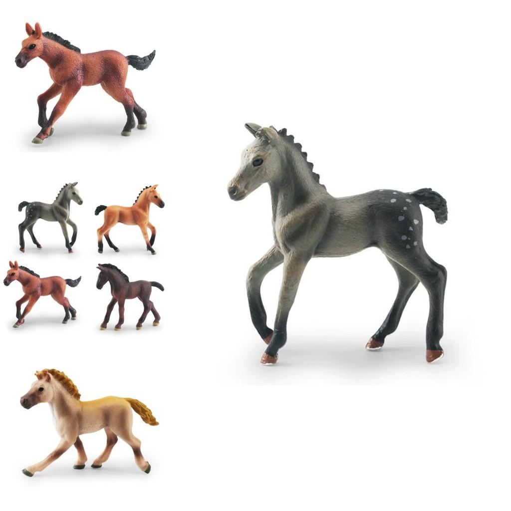 Pure Breed Horse Model With Plastic Material For Desktop Ornament And Collectors Item