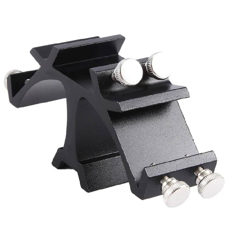 Folding Telescope Finders Mounting Brackets Metal Texture for Easy Transport and Flexible Positioning During Observations