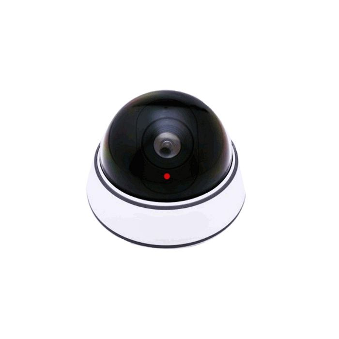 Caméra de surveillance factice - DC2300 - LED clignotante - Dimensions: 9x12,8 cm - Matériel: ABS