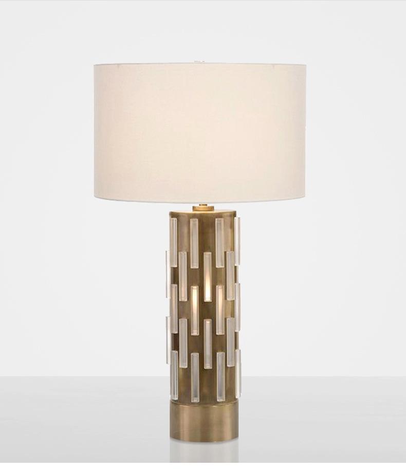Chic Nordic Designer Bedside Lamp - Modern Luxury for Living Room and Bedroom