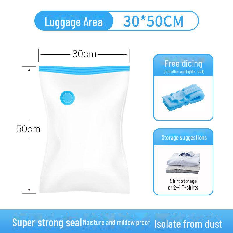 

Прозрачный вакуумный мешок для хранения одежды и одеял