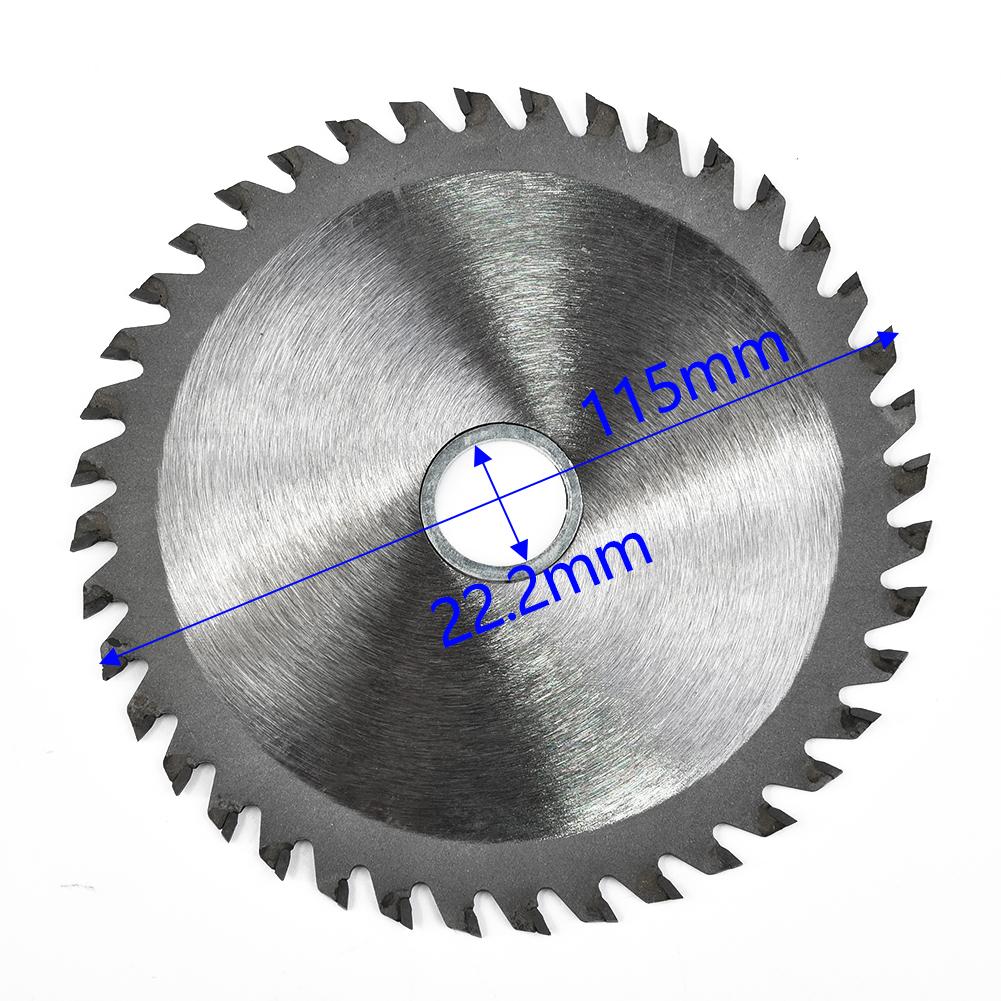 1pc 4.5 Inch 115mm Alloy Circular Sawing Blade 40 Teeth For Angle Grinder Wood Plastic Cutting Blades Tools Power Tools Parts